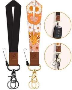 Wristlet Keychains for Women Men Cute Wrist Key Chains Holders Short Lanyards... - Picture 1 of 7