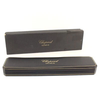 GENUINE CHOPARD WATCH BOX VINTAGE BLACK - Image 1 of 4