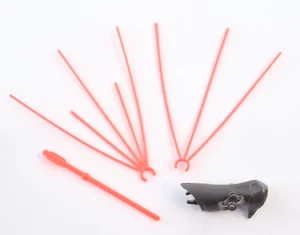 Vintage 1997 Kenner Batman And Robin Heat Scan Batman Missle Parts Accessories - Bild 1 von 6