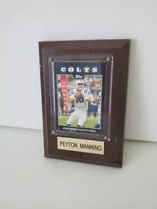 Peyton Manning Topps Football card 2008 Wood Framed - Picture 1 of 3