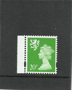 Scotland Machin 20p OFNP PVA 1RB TYPE T2BD  HEAD B4R Walsall Gravure SG WS62 MNH - Picture 1 of 1