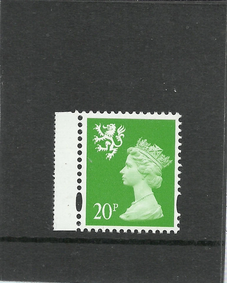 Scotland Machin 20p OFNP PVA 1RB TYPE T2BD  HEAD B4R Walsall Gravure SG WS62 MNH - Image 1 of 1
