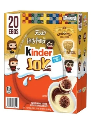 Funko Harry Potter Kinder Joy 20 Eggs – Quidditch Collection - Image 1 of 3