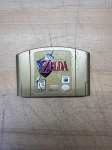 The Legend Of Zelda Ocarina Of Time Collectors Gold Edition N64 Cartridge Only - Picture 1 of 2