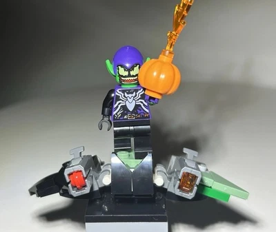 LEGO Venomised Green Goblin Minifigure 76279 Marvel Spiderman Villain NEW - Image 1 of 3