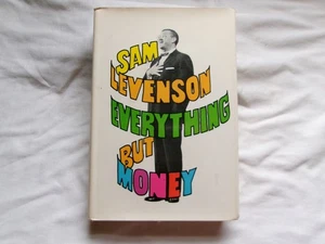 EVERYTHING BUT MONEY-Sam Levenson-1966-Jacket!! - Picture 1 of 2