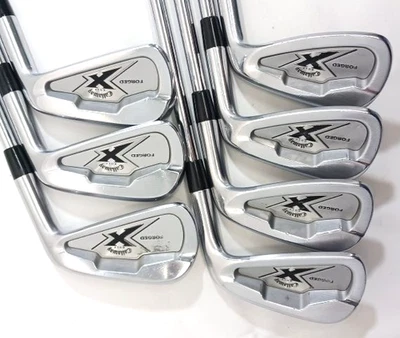 Callaway X Forged Iron Set 4,5,6,7,8,9,Pw 7-Clubs NSPRO 950 GH S Flex Steel RH - Image 1 of 4