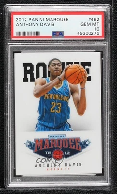 2012-13 Panini Marquee Anthony Davis #462 PSA 10 GEM MT Rookie RC - Image 1 of 2