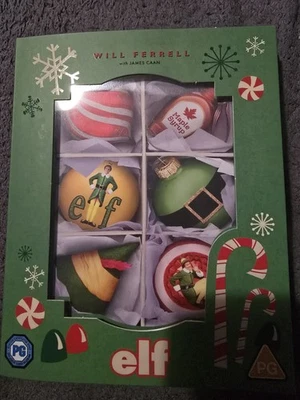 Elf Will Ferrell 4K Ultra HD + Blu-Ray Gold Edition Collector Numbered 2000 Ex - Image 1 of 4