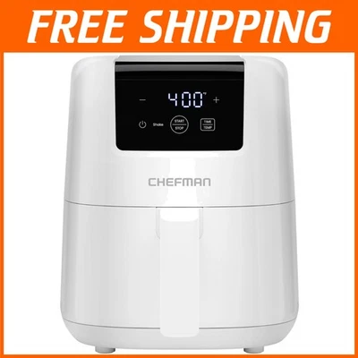 2 Qt Mini Air Fryer - Digital Compact Fryer, White - Image 1 of 4