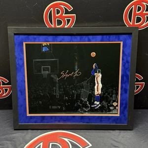 Carmelo Anthony Auotgraphed New York Knicks Signed Framed 16x20 Photo Fanatics - Picture 1 of 3