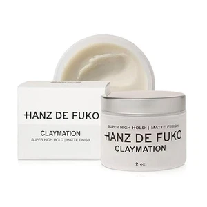 Men's modeling clay HANZ DE FUKO,CLAYMATION,SUPER HIGH HOLD|MATTE FINISH N EW - Picture 1 of 10