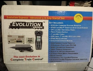 Digitrax EVOX Evolution Express Advanced 5A/8A Amp Starter Set! Train Controller - Picture 1 of 1