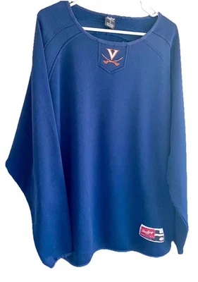 Jersey/camisa suéter Rawlings XLG con monograma de Virginia Cavaliers para hombre Foto 1 de 4