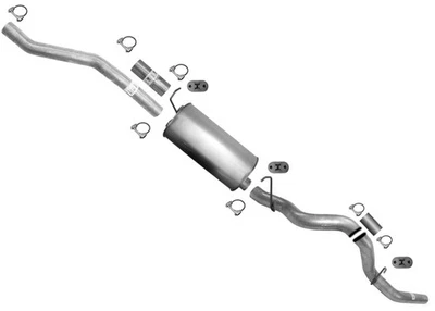 Tubo trasero silenciador tubo de escape para camioneta Chevrolet 2500HD 2001-2006 6,0 8,1 L Foto 1 de 4