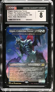 GYRUDA, DOOM OF DEEPS Ikoria Gigan, Cyberclaw Terror Foil Rare CGC 8 MTG - Bild 1 von 2