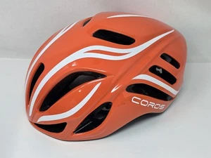 Casco de ciclismo Coros Linx Smart Bluetooth, tamaño grande (57-61 cm), naranja/blanco - Imagen 1 de 18