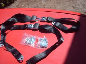 Front rear lap seat belts Chevrolet chevelle ss Camaro ss Pontiac gto set 4 Four - Picture 1 of 1