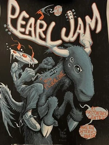 PÓSTER PEARL JAM HAMILTON CANADÁ 6/09/2022 BYOUS VEDDER - Imagen 1 de 9
