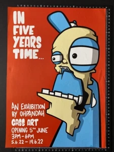 OHPANDAH CASS ART - IN FIVE YEARS TIME - 2022 A3+ GIG POSTER L147 - Picture 1 of 1