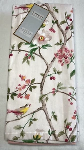 LILLIAN AUGUST ASCIUGAMANI CUCINA (3) FIORI DI CILIEGIO UCCELLINI 20 X 28 100% COTONE NUOVI CON ETICHETTE - Foto 1 di 3
