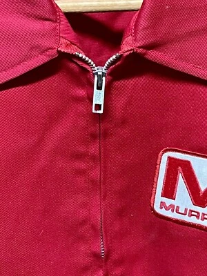 VTG K Brand NOS Murray Motorsport Mechanic Workwear Jacket Made in USA Size M - Image 1 of 4