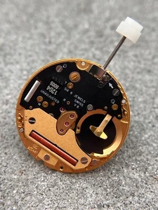 #1547 ETA 255.441 QUARTZ UHRWERK MOVEMENT WORKING / FUNKTIONIERT MECHANISM PART - Picture 1 of 3
