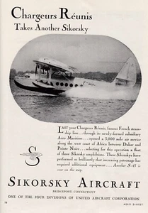 Pubblicità aeronautica Sikorsky S-43 1938 22/11/2024m - Foto 1 di 1
