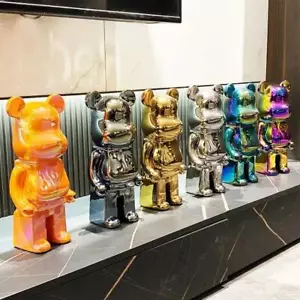 Estatuilla de cerámica para decoración del hogar decoración de sala de estar ladrillo de oso moderno nórdico - Imagen 1 de 46
