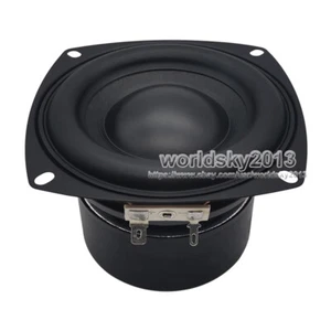 1x 4" inch 4Ohm 40W Super Bass Driver Audio Speaker Stereo Subwoofer Loudspeaker - Bild 1 von 9