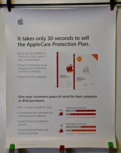 Apple AppleCare Verkaufstraining Poster von 2003 - Bild 1 von 1