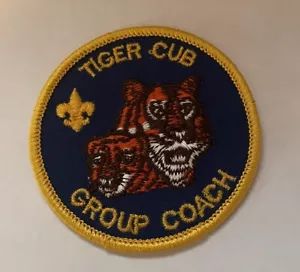 BOY SCOUTS TIGER CUB GROUP COACH POSITION PATCH NEW - Picture 1 of 2
