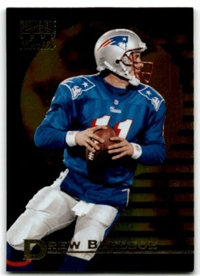 1998 PINNACLE MINT DREW BLEDSOE NEW ENGLAND PATRIOTS #70 - Image 1 of 2