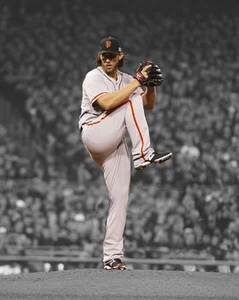 San Francisco Giants MADISON BUMGARNER Glossy 8x10 Photo Spotlight Print Poster - Picture 1 of 1