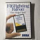 F-16 Fighting Falcon (Sega Master, 1986) Complete In Box