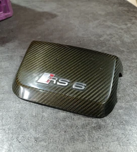 Original Audi RS6 4F C6 BUH "AUDI RS6" Carbon Motorabdeckung 07L103926B - Bild 1 von 5