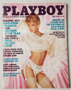 PLAYBOY MAGAZINE JUNE 1983, MARIANNE GRAVATTE, PMOY, VERY GOOD - Imagen 1 de 1
