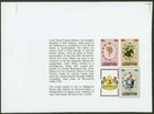 Lesotho 1981 Royal Wedding booklet MASTER PROOF of pane