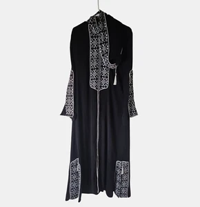 Maxi Vestido Ms. Reeman Abaya Kaftan 4 Borlas Islámico Musulmán Árabe Vestido - Imagen 1 de 9