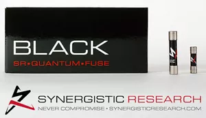 Synergistic Research schwarze SR Quantenreferenzsicherung 32 x 6,3 mm F5,0A - Bild 1 von 1