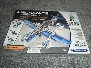 Clementoni Mechanics Laboratory - Aeroplanes and Helicopters Science Museum Kit - Picture 1 of 2
