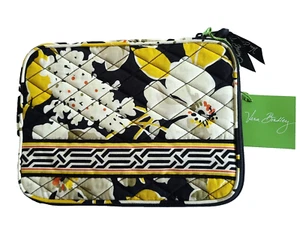 Vera Bradley Dogwood eReader eBook Sleeve 8,5x6,5 Imbottito Zip Cattura Tutto il Marsupio N78 - Foto 1 di 6