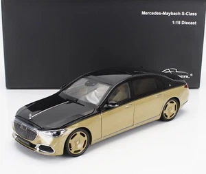 Almost-Real 1/18 Mercedes Benz S-Class S600 Maybach 2021 Sand Black ALM820124 - Picture 1 of 12