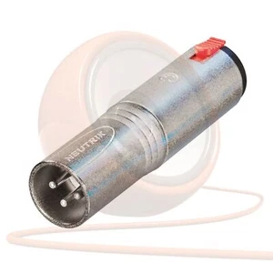 Neutrik NA3MJ 3-polig XLR Stecker auf TRS 1/4" Buchse Buchse. Adapter Konverter - Bild 1 von 2