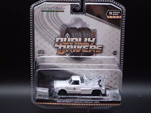 2022 GREENLIGHT GREEN MACHINE 1968 CHEVY C30 WRECKER USPS DUALLY DRIVERS 9 CHASE