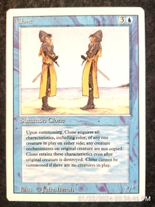 MTG Clone Revised Edition Regular Uncommon EXCELLENT CONDITION (DS3D1C7) - Picture 1 of 4