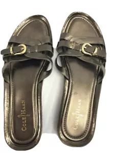 Cole Haan NikeAir Schnallensandalen braun bronze Leder Schuhe Damengröße 9B - Bild 1 von 5