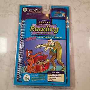 Leap Frog LeapPad Scooby Doo and the Zombie's Treasure Book & Cartridge- NEW/NWT