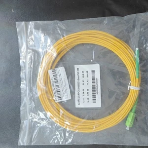 10m LCA SCA / LC SC Glasfaser Kabel Lichtwellenleiter LWL gelb - Bild 1 von 4