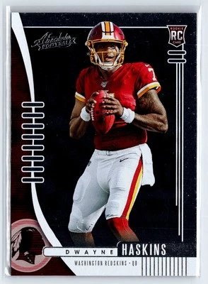 2019 Panini Absolute Retail #116 Dwayne Haskins RC - Image 1 of 2